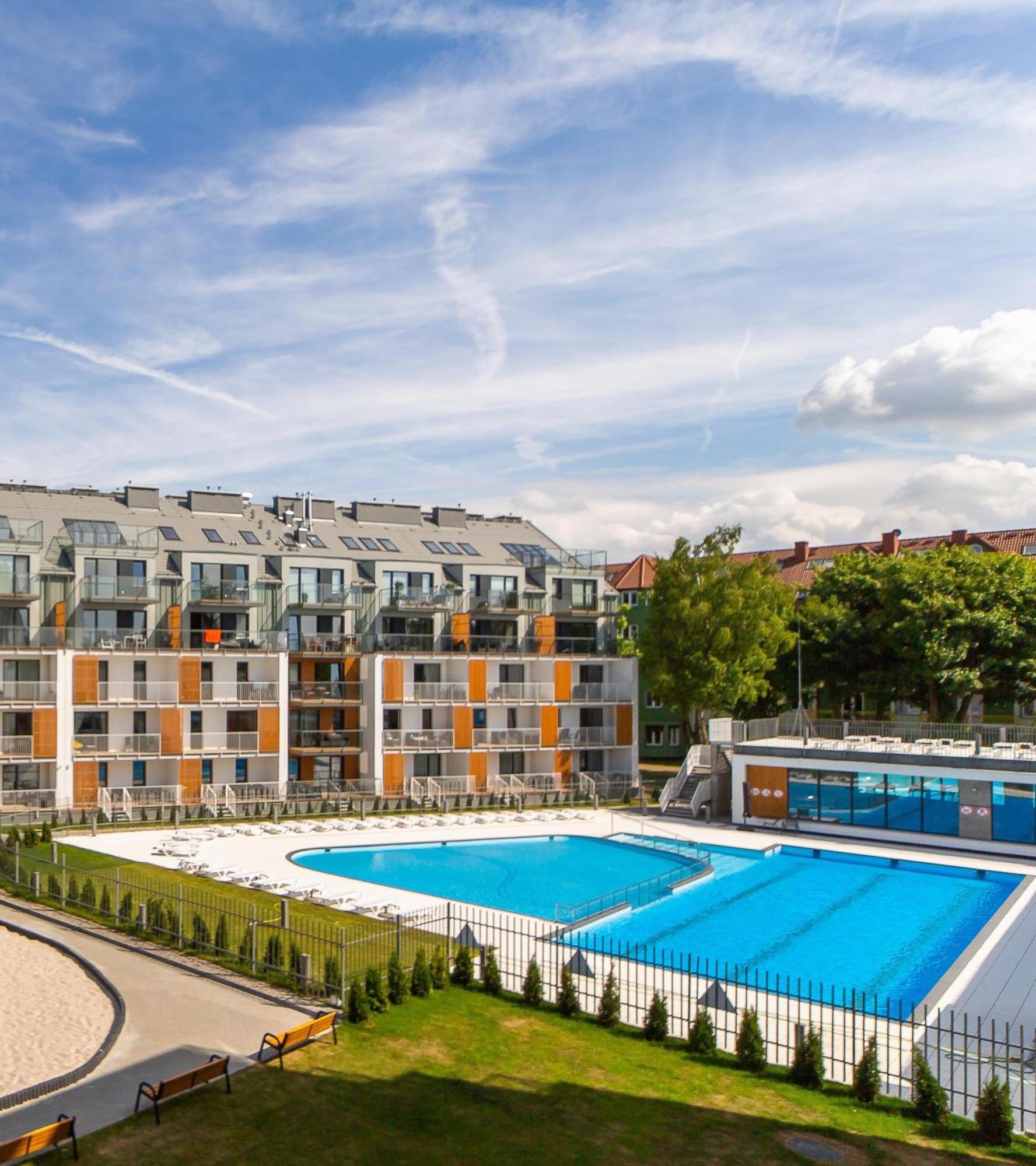 Waterline Apartamenty Kolobrzeg Bagian luar foto
