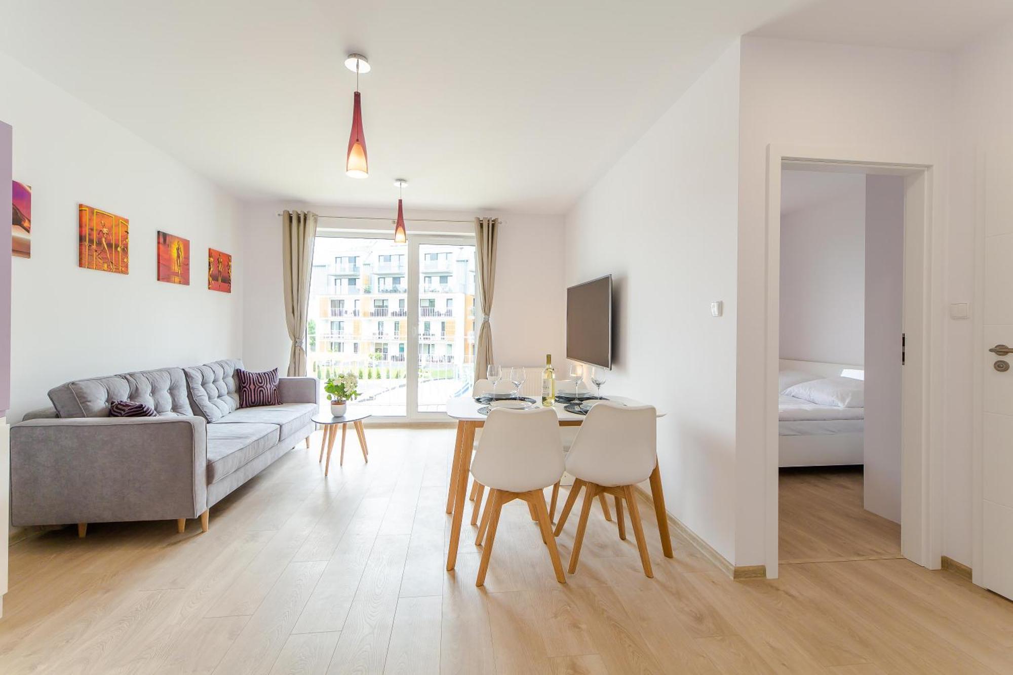 Waterline Apartamenty Kolobrzeg Bagian luar foto