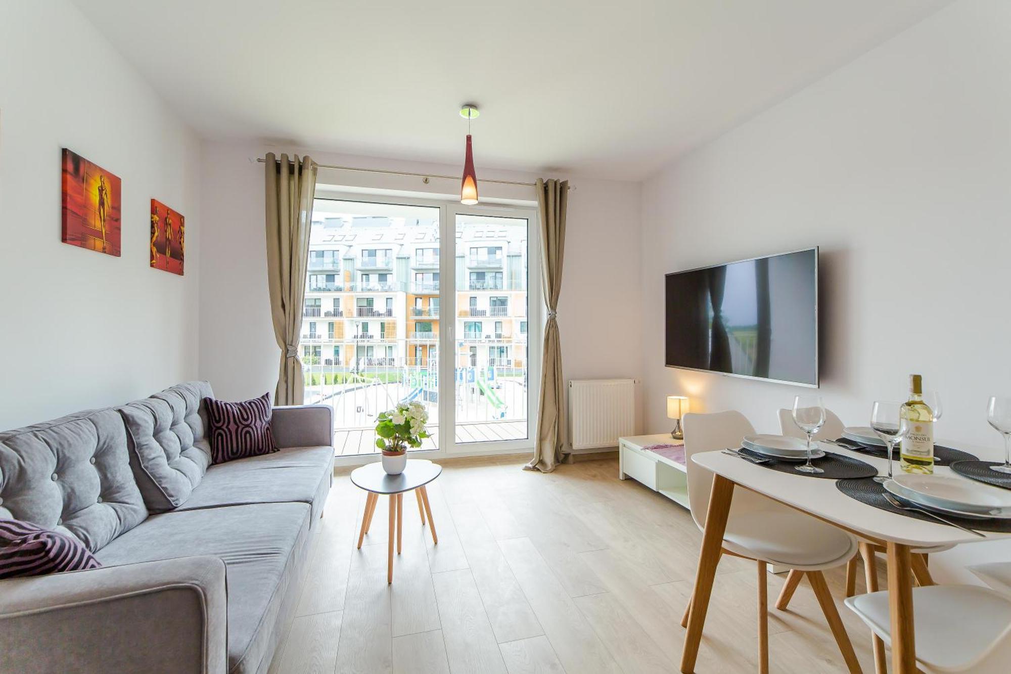 Waterline Apartamenty Kolobrzeg Bagian luar foto