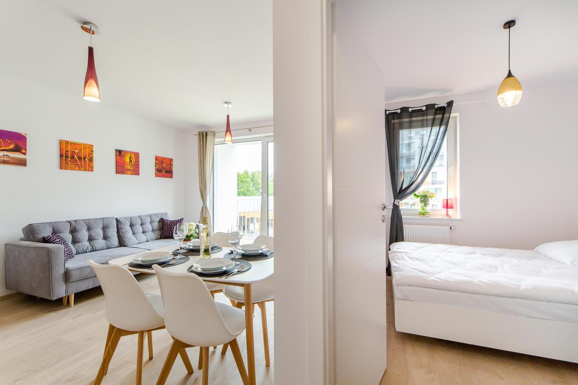 Waterline Apartamenty Kolobrzeg Bagian luar foto