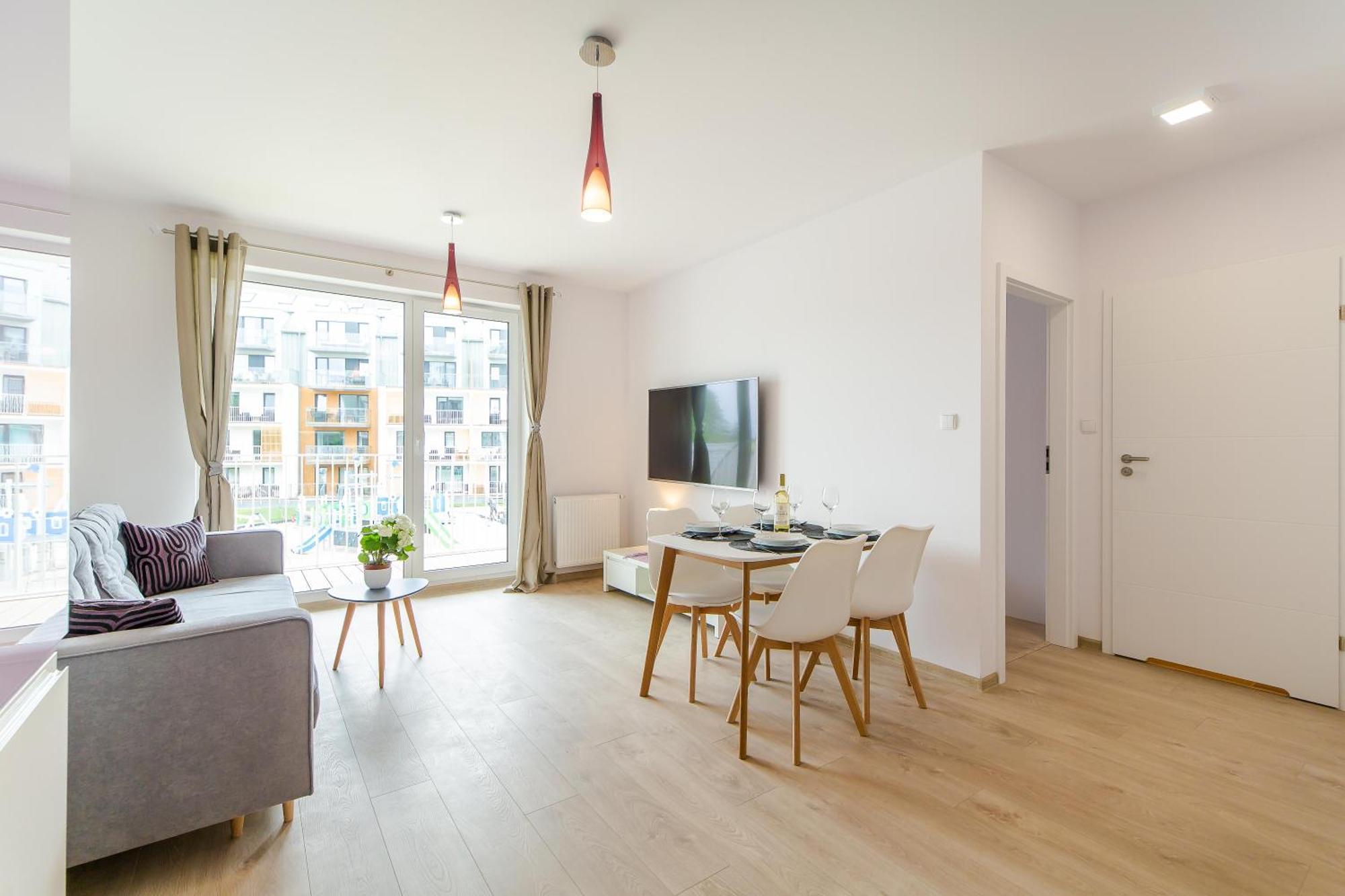 Waterline Apartamenty Kolobrzeg Bagian luar foto